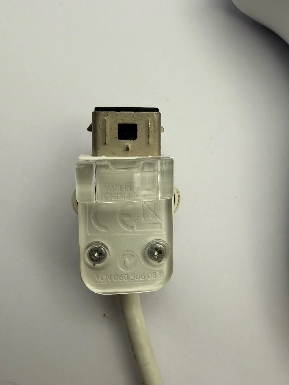 Used OEM White Nunchuck Controller RVL-004 NINTENDO WII / U Official